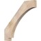 Ekena Millwork 3 1/2"W x 34"D x 34"H Imperial Smooth Knee Brace, Douglas Fir BRC04X34X34IMP00SDF - alternate 1